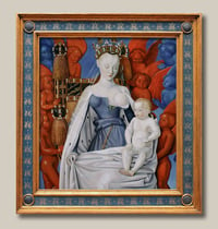 Image 1 of Madonna surrounded by Cherubins and Seraphims