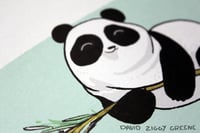 Image 2 of Panda print