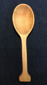 Image 2 of Large  Wild Cherry serving Spoon 