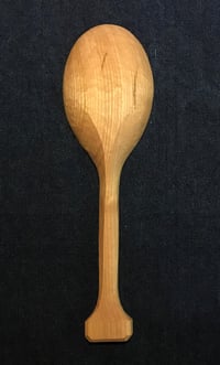 Image 3 of Large  Wild Cherry serving Spoon 