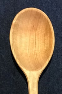 Image 1 of Large  Wild Cherry serving Spoon 