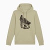 Howling Wolf Hoodie Organic Cotton