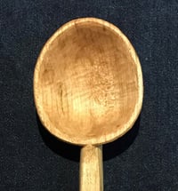 Image 1 of Large Sycamore serving or cooking spoon