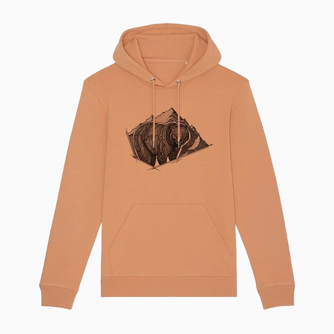 Bear Hoodie Organic Cotton