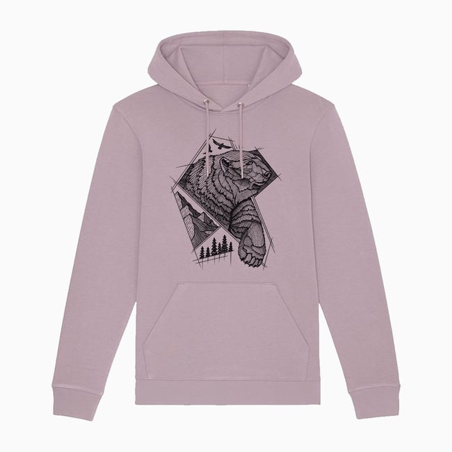 Polar Bear Hoodie Organic Cotton