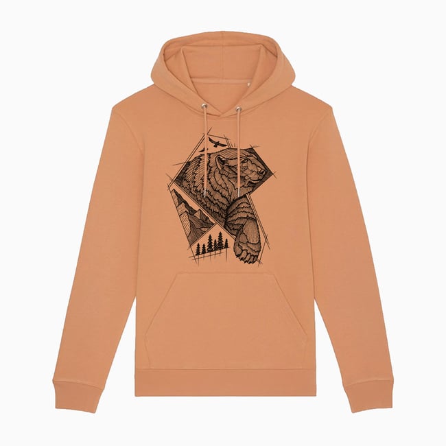 Polar Bear Hoodie Organic Cotton