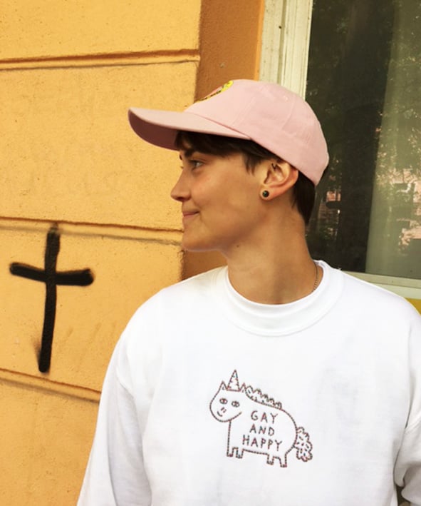 Image of Gay and Happy Pride Sweatshirts