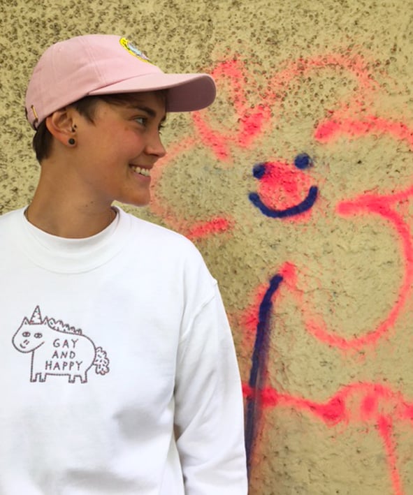 Image of Gay and Happy Pride Sweatshirts