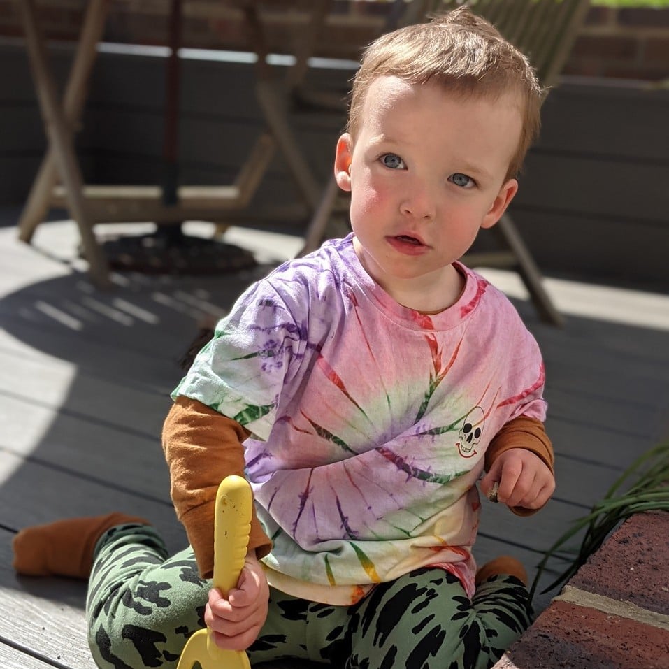 Smiley Skull Logo Kids-T (Organic)