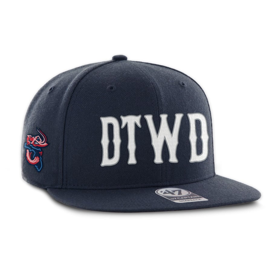 Image of DTWD Shrimp - Retro - Navy 47 Brand hat