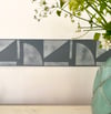 Albers Tile Border Stencil for Floors, Walls and Furniture I Geometric Tile Border Stencil