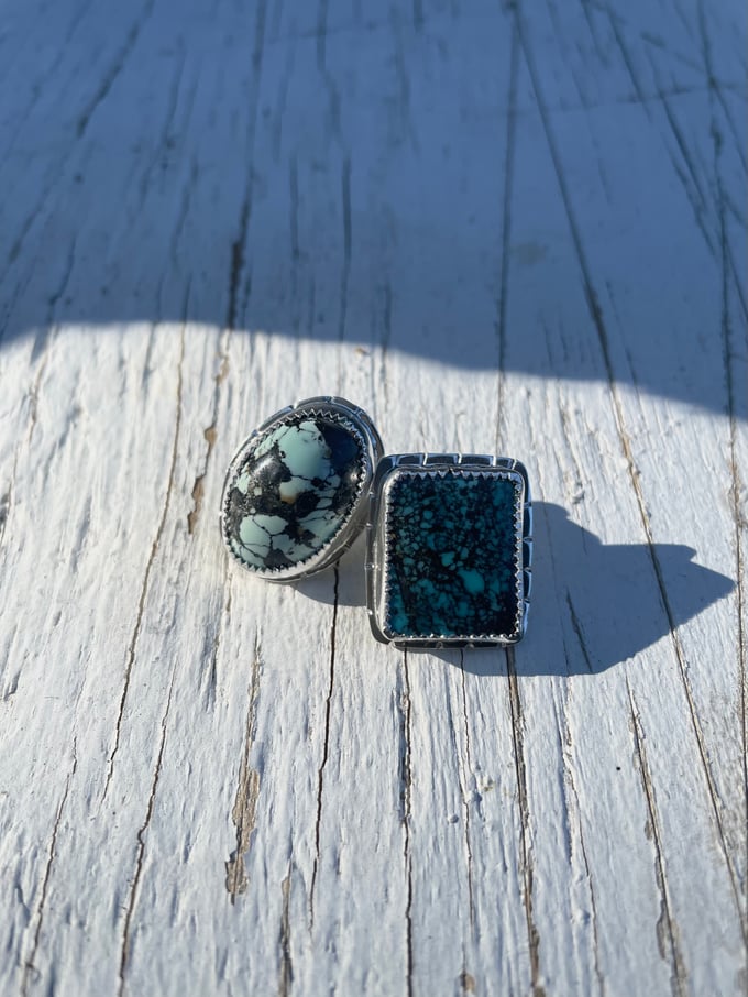Image of Mismatched Turquoise Studs