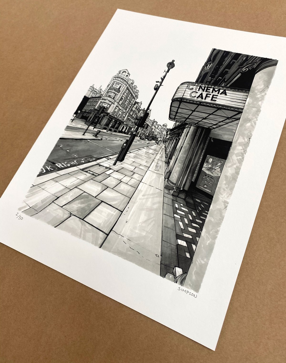 CENTRAL PICTUREHOUSE // LIMITED EDITION PRINT