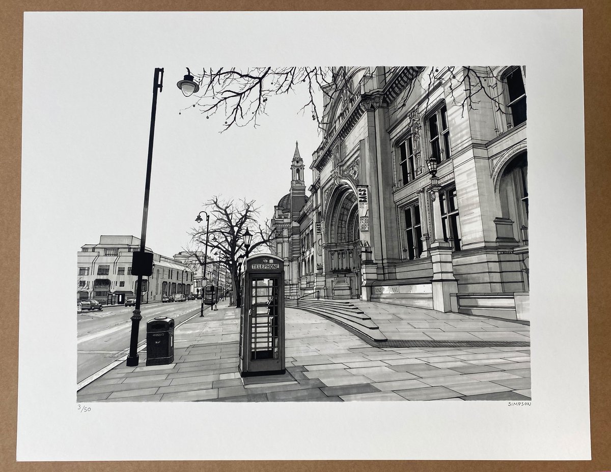 V&A // LIMITED EDITION PRINT