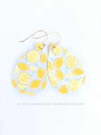 Lemon Jelly Earrings