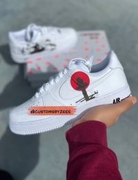 Image 2 of Itachi and Eyes Custom Airforces 