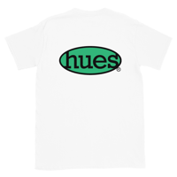 Hues Oval Logo Shop T