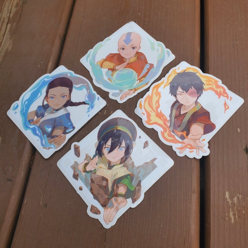 avatar the last airbender air  Sticker for Sale by ollieelle36