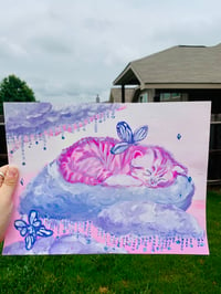 Image 1 of KITTEN DREAM PAINTING/PRINTS