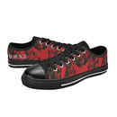 Image 1 of WOMENS/CANVASSHOE -NAMELESS -REDBLCK