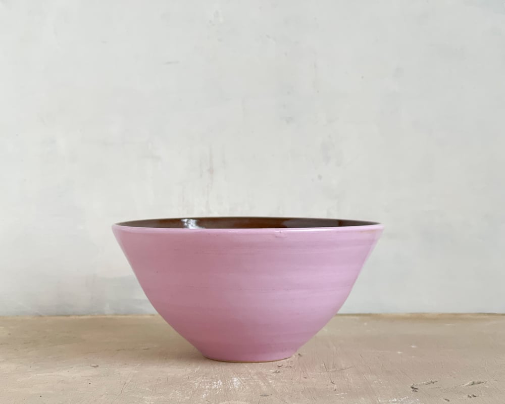 Image of Violet, Chocolate & Coral Desert Bowl