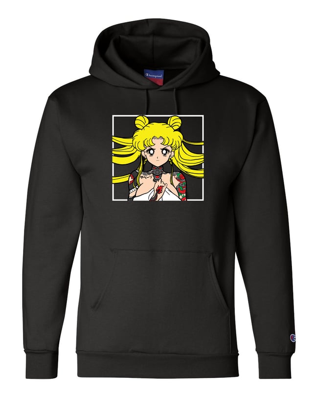 GTSVG X CHAMPION IREZUMI MOON Hooded Pullover