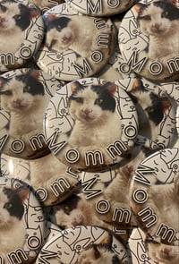 Image 1 of Mommo Large 2-1/4” Button or Bottle Opener Magnet!