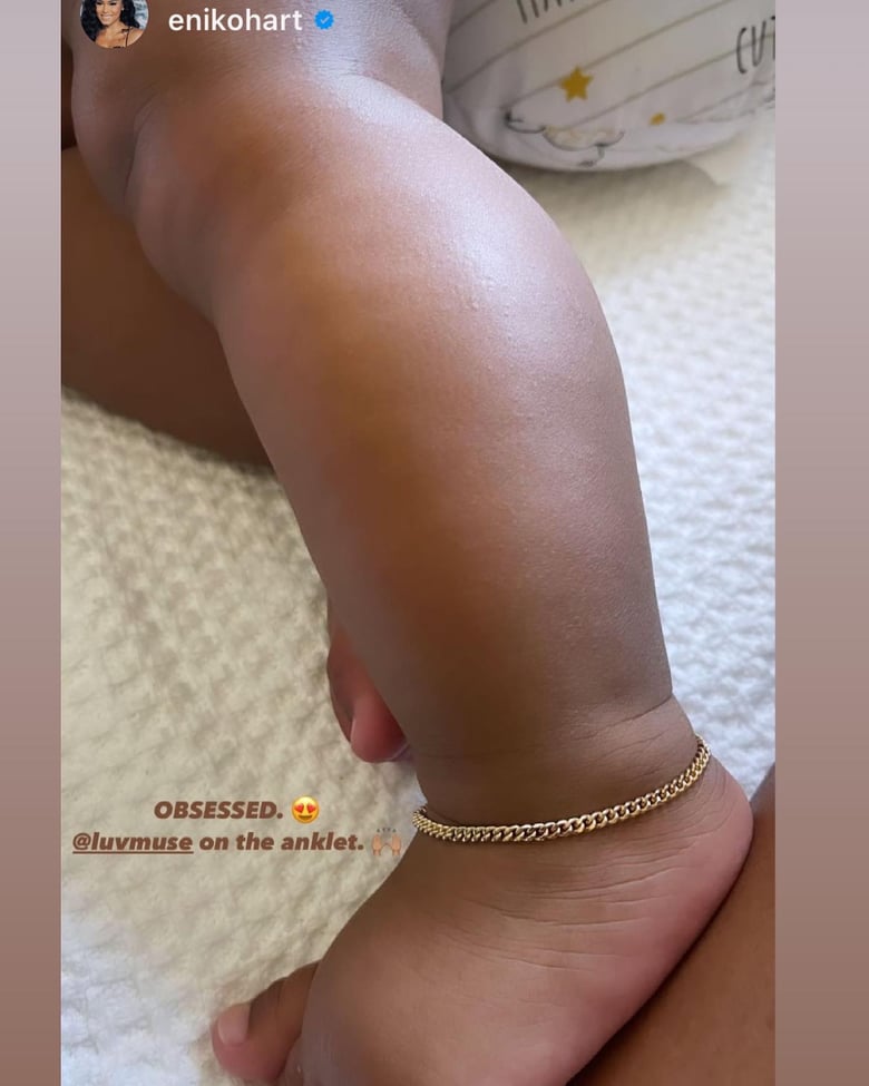 Image of Kaori Cuban anklet