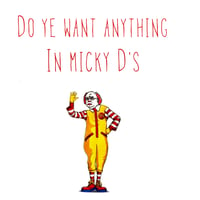 Micky Ds card 