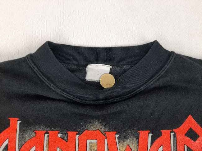 1994 Manowar Tour Sweater