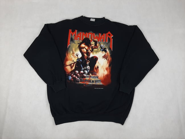 1994 Manowar Tour Sweater