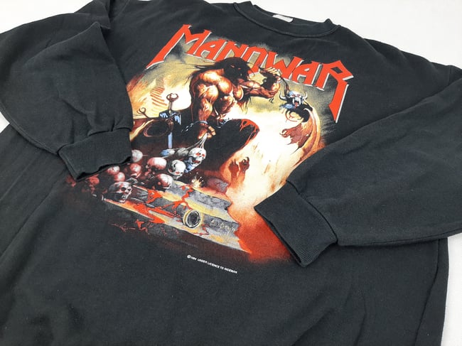 1994 Manowar Tour Sweater