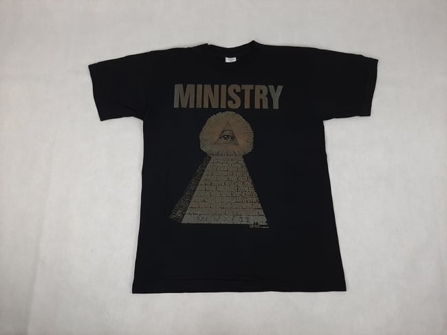 vintage ministry t shirt