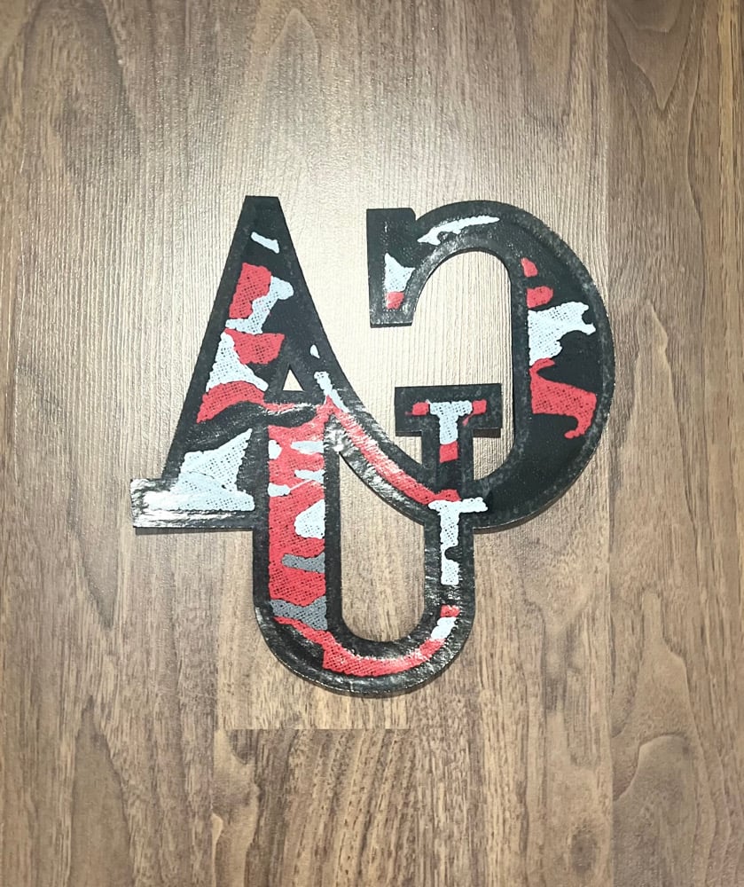 Clark Atlanta University CAU Logo Chenille Patch (10”x10”)