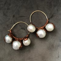 Image 1 of LUMINOUS II EAR HOOPS