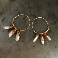 Image 1 of LUMINOUS I ear hoops