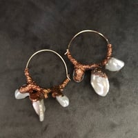 Image 2 of LUMINOUS I ear hoops