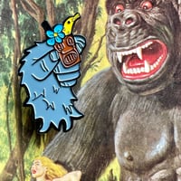 Image 2 of KONG'S BANANA DOLPHIN Round 2 Limited Edition 2" Enamel Pin!