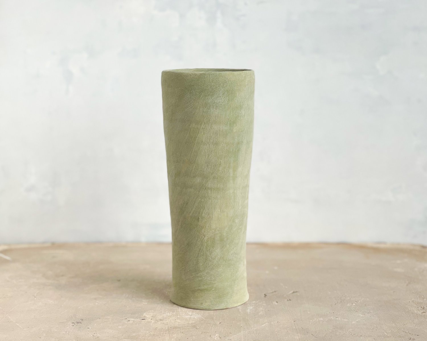 Image of Pistachio Cylinder Vase