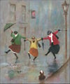 Greetings card: Hokey Cokey