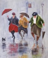 Greetings card: Dancing Queens 