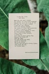 Customized Poem