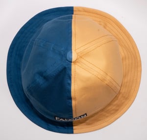 Image of Blue and gold bucket 
