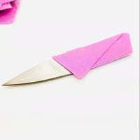 Image 1 of SWAP  MEET FOLDING KNIFE PINK 