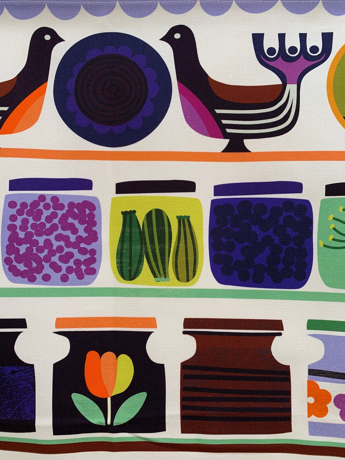 70's Kitchen Teatowel