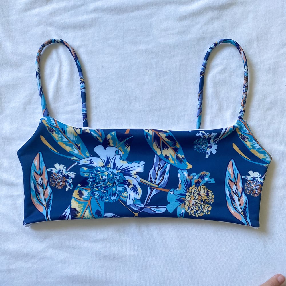 Image of LEXI TOP : NIGHT VISION X WHITE