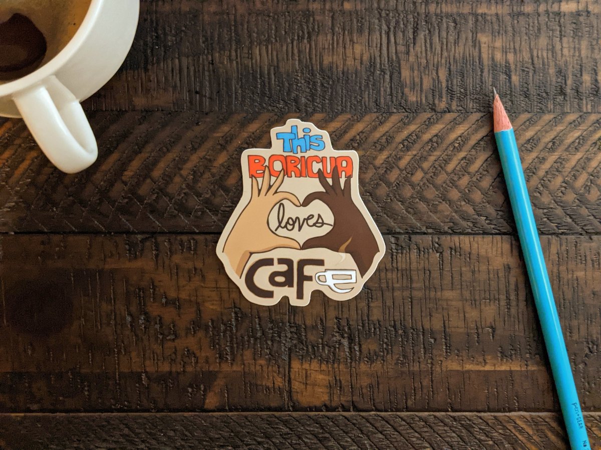 Puerto Rico stickers⎪La Greca de cafe⎪Coffee maker⎪Cafetera⎪Un cafecito |  Café boricua⎪Coffee Art⎪Hispanic and latino heritage sticker