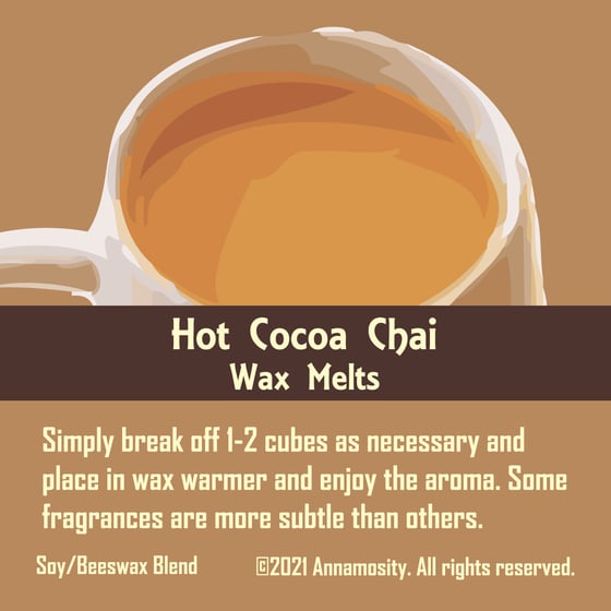 Image of Hot Cocoa Chai - Wax Melts