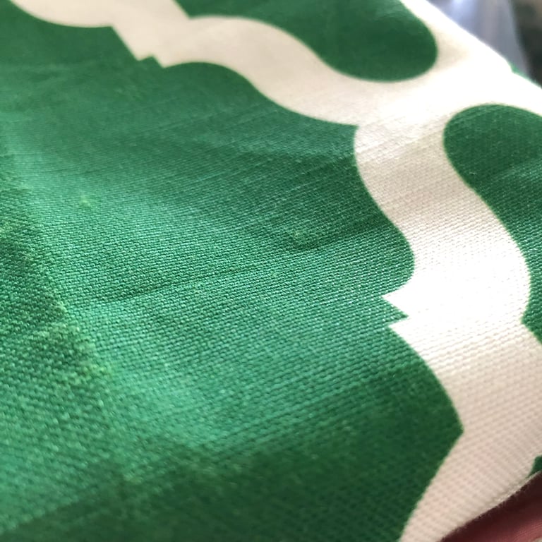 Emerald Lattice Cushion Cover Image 4
