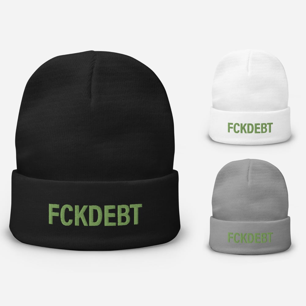 Image of FCKDEBT OG Beanie